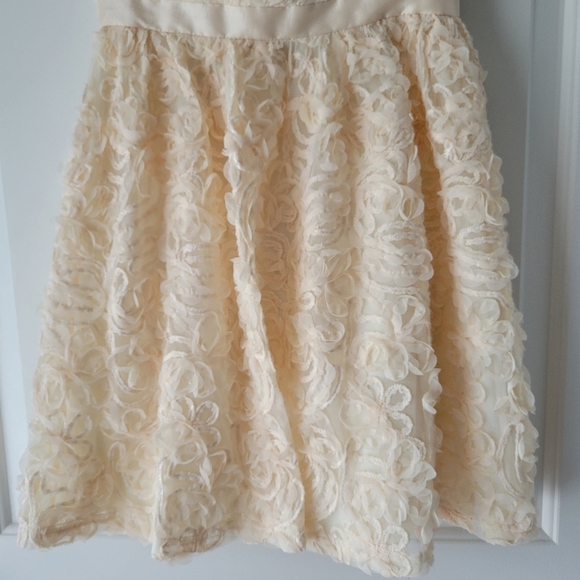 Ivory White Summer Wedding Mini Cocktail Dress Small NWOT - Picture 3 of 9